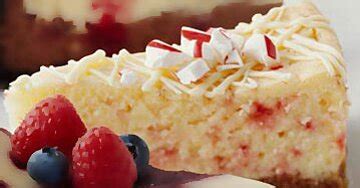 white-chocolate-candy-cane-cheesecake-midwest image