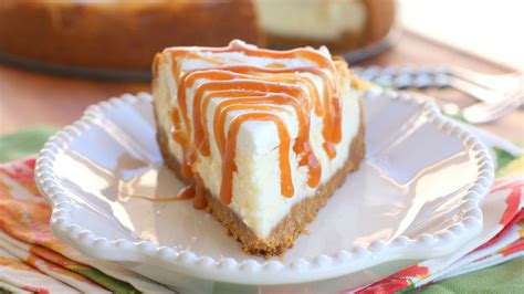 vanilla-cheesecake-with-salted-caramel image