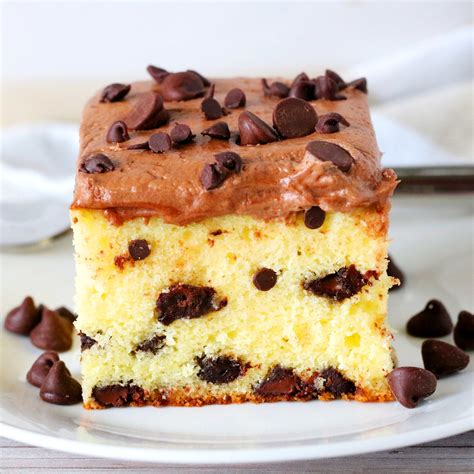 chocolate-chip-cake-easy-and-super-moist-the image