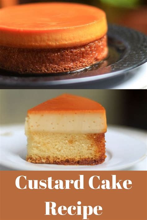 the-best-caramel-custard-cake-recipe-bakealish image