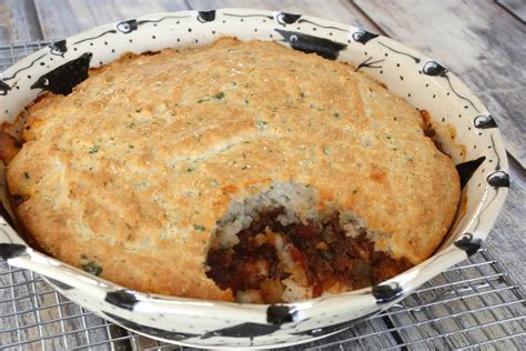 hamburger-upside-down-casserole-with-biscuit-topping image