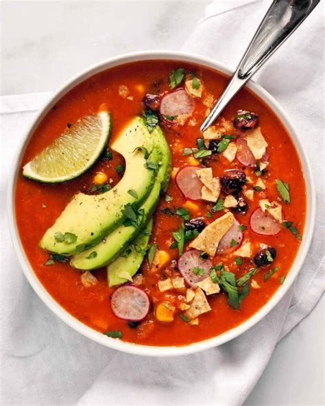 tortilla-soup-with-black-beans-corn-last-ingredient image