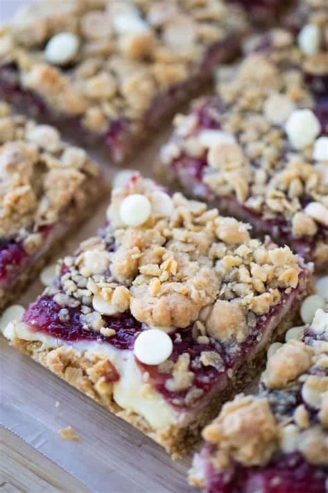 white-chocolate-and-raspberry-cookie-bars-the image