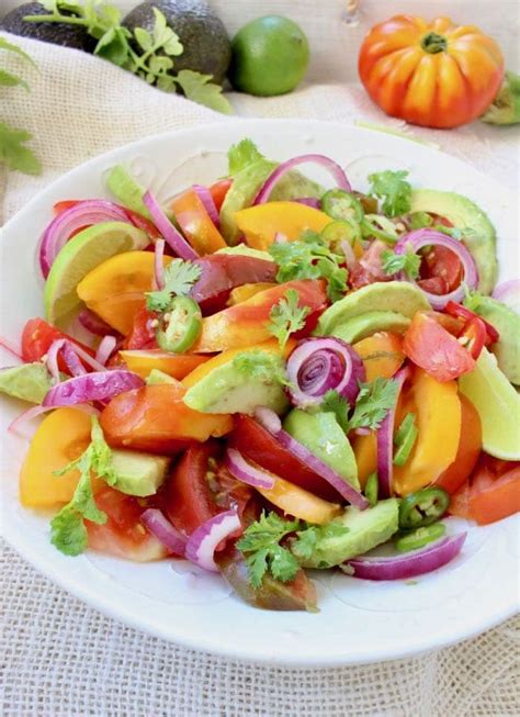 avocado-tomato-salad-recipe-veggie-society image