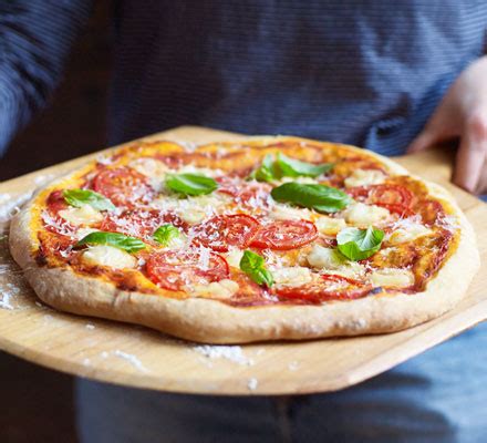 vegan-pizza-margherita-recipe-bbc-good-food image