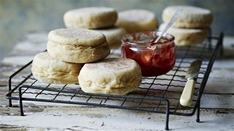 english-muffins-recipe-bbc-food image