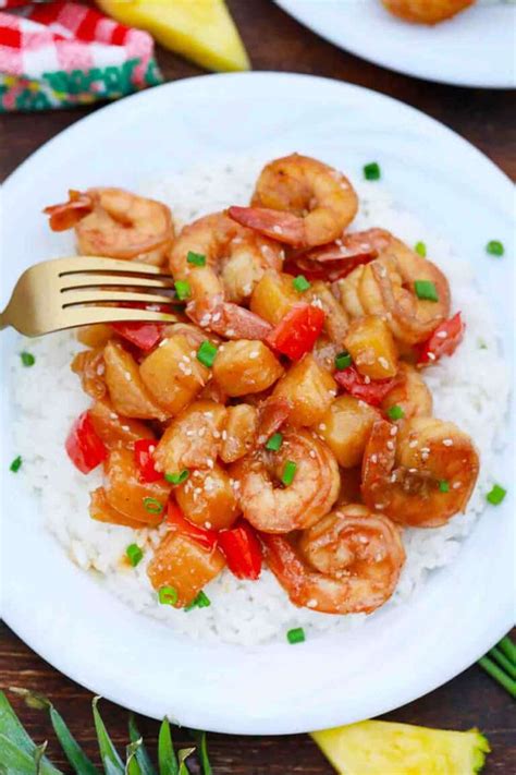 pineapple-shrimp-recipe-sweet-and-savory-meals image