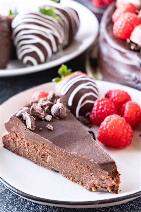 easy-chocolate-truffle-cake-rich-decadent-delicious image