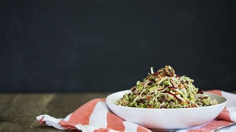 brussels-sprouts-cranberry-walnut-salad-food image