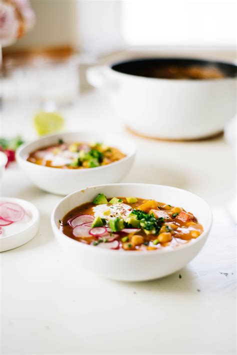 hearty-chipotle-chickpea-soup-kale-caramel image