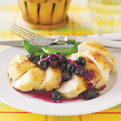 sauted-chicken-with-fresh-blueberry-sauce image