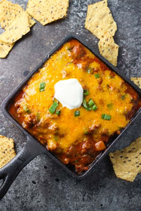 cheesy-enchilada-dip-recipe-with-ground-beef image