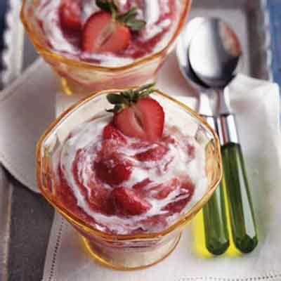 strawberry-rhubarb-fool-recipe-land-olakes image