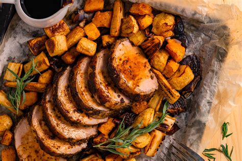 roast-tarragon-pork-and-butternut-squash-prairie-fresh image