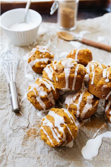 mini-pumpkin-cakes-with-thick-glaze-dessert-for-two image