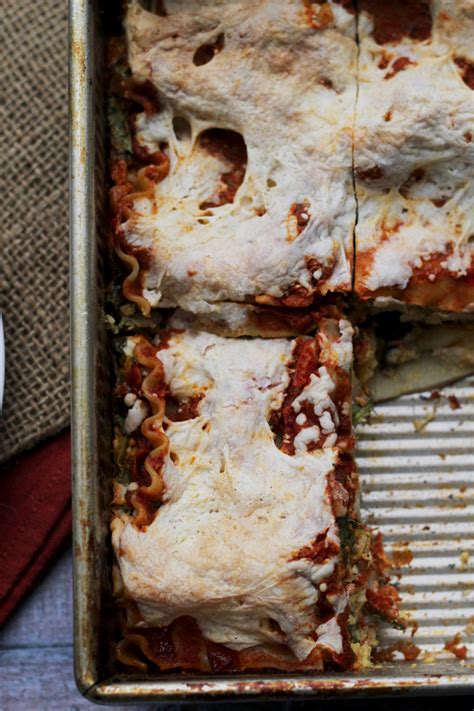 butternut-squash-and-spinach-lasagna-joanne-eats image