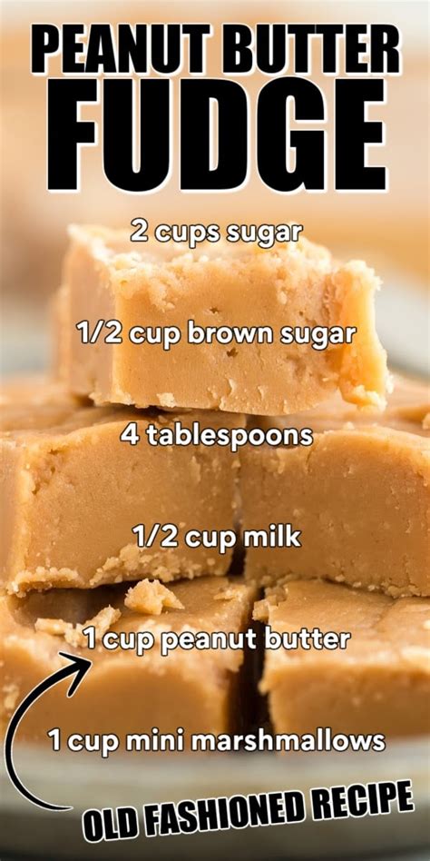 old-fashioned-peanut-butter-fudge-the-best-blog image