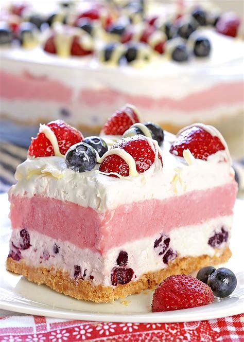 no-bake-summer-berry-delight-cakescottage image
