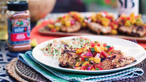 weber-kickn-chicken-with-mango-salsa-the-real image