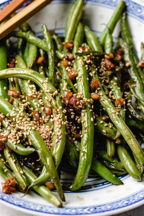 easy-sauteed-chinese-garlic-green-beans-i-heart-umami image