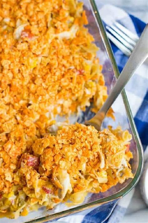 doritos-cheesy-chicken-casserole-dinner-the-best-blog image