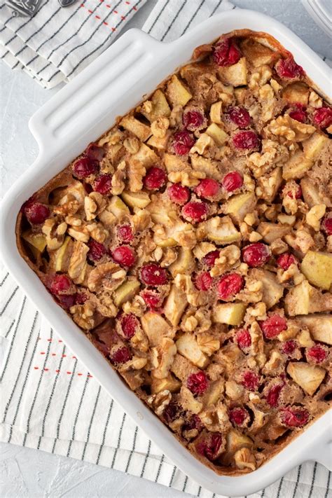 apple-cranberry-baked-oatmeal-my-quiet-kitchen image