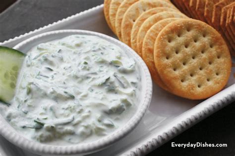 10-minute-easy-cucumber-dip-recipe-everyday-dishes image