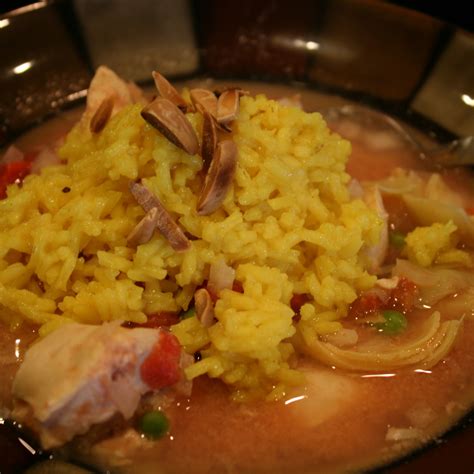chicken-and-saffron-rice-soup image