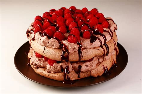 chocolate-raspberry-pavlova-celebration-generation image