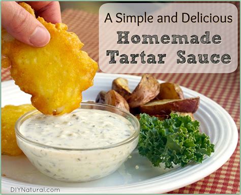healthy-homemade-tartar-sauce-recipe-with-yogurt image
