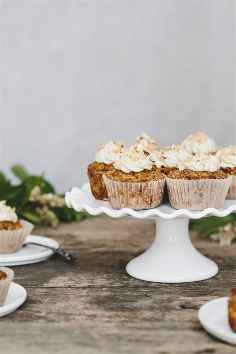 carrot-coconut-cupcakes-gf-maple-sweetened image