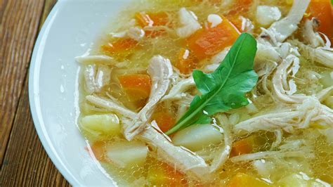 portuguese-canja-de-galinha-chicken-soup image