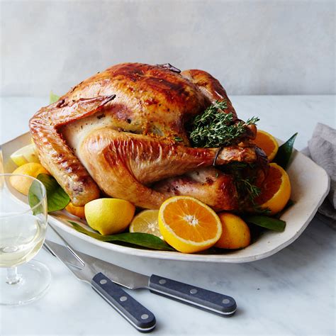 citrus-and-butter-turkey-recipe-justin-chapple-food image