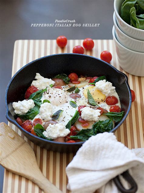 friday-faves-and-a-pepperoni-italian-egg-skillet image