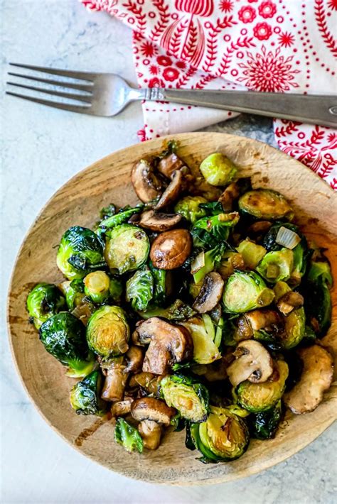the-best-brussels-sprouts-and-mushrooms image