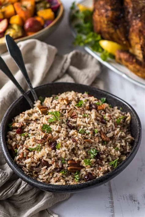 wild-rice-pilaf-with-cranberries-and-pecans-valeries image