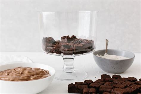 the-ultimate-brownie-trifle-recipe-downshiftology image