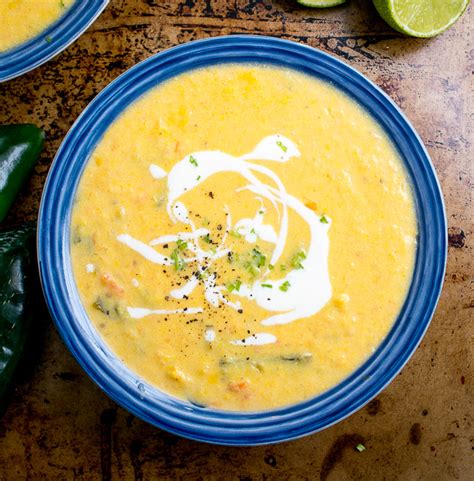 corn-and-poblano-soup-mexican-please image
