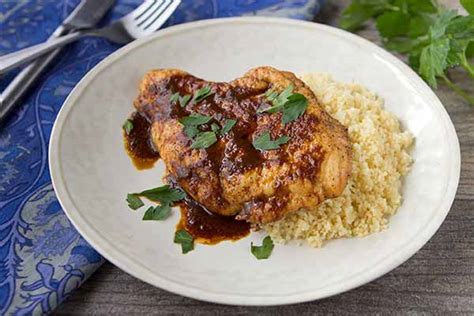 sun-dried-tomato-seared-chicken-breast-with-couscous image