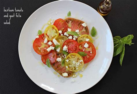 heirloom-tomato-salad-with-goat-feta-foodness-gracious image