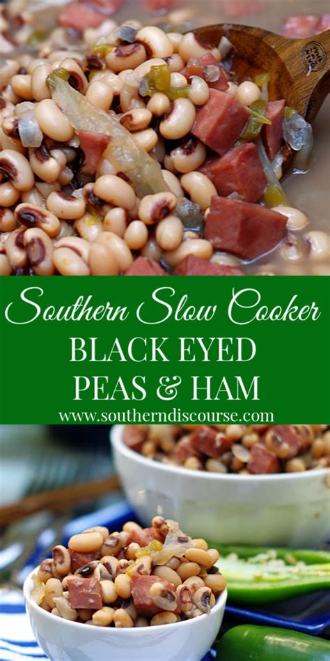 southern-slow-cooker-black-eyed-peas-ham image