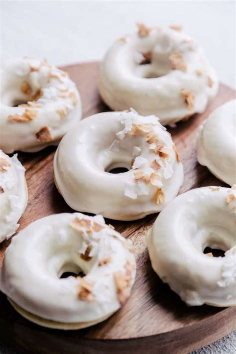 baked-coconut-doughnuts-emily-laurae image