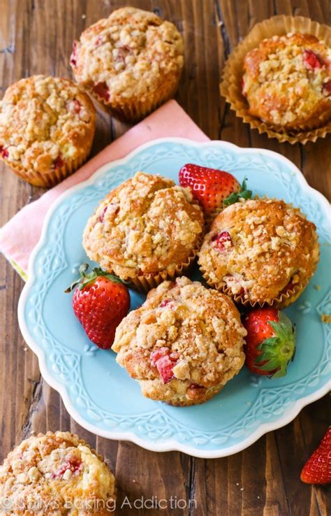 strawberry-cheesecake-muffins-sallys-baking-addiction image