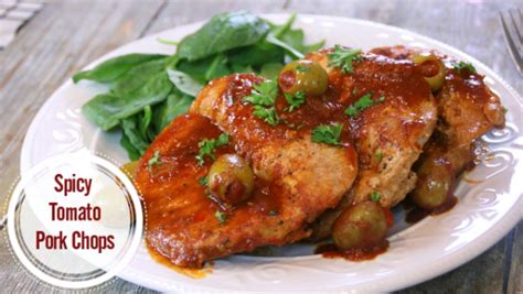 spicy-tomato-pork-chops-cook-n-share image