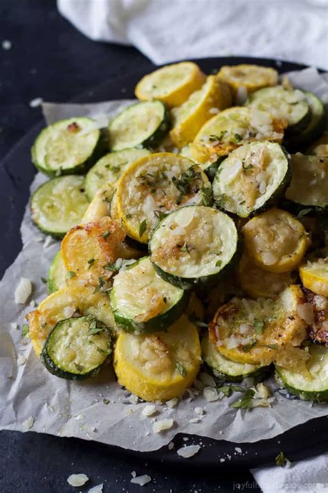 crispy-garlic-parmesan-zucchini-chips-healthy-appetizer image