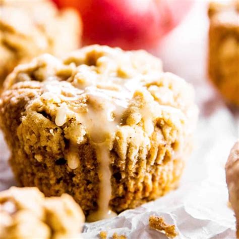 apple-cinnamon-muffins-with-greek-yogurt-savory image