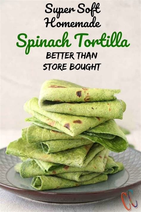 homemade-spinach-tortilla-green-tortilla-cooking image