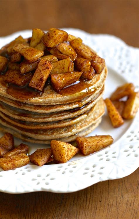 apple-oat-greek-yogurt-pancakes-running-with-spoons image