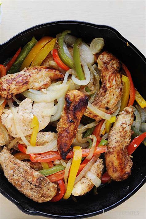 simple-chicken-with-peppers-onions-laura-fuentes image