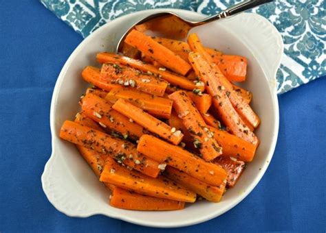 baked-garlic-butter-carrots-kitchen-divas image